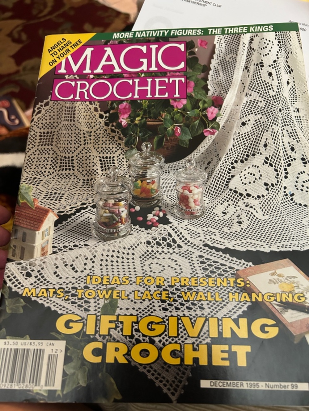 Magic Crochet Magazine - White Lace Patterns Gift Giving Issue